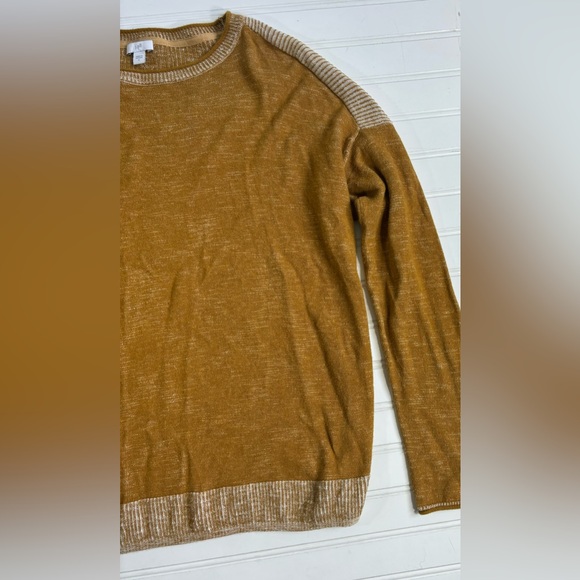 J Jill Sweater Crewneck Golden Mustard Womens Size Small - Picture 11 of 11
